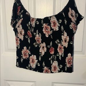 Kendall and Kylie off the shoulder crop top